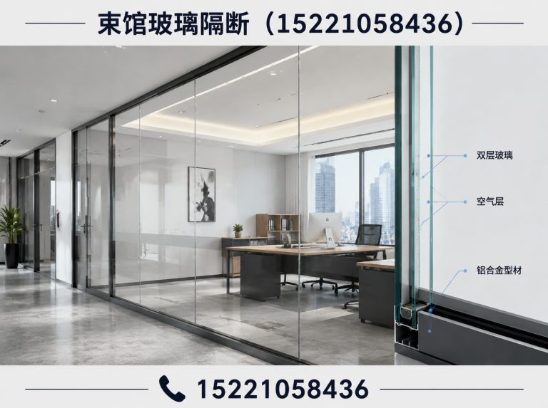 金山区玻璃隔断安装展示图